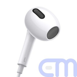 Baseus Earphone Encok H17 in-ear wired earphone with 3.5mm jack wired headphones White (NGCR020002) 5