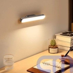 Baseus Home Magnetic Stepless Dimming Charging Desk Lamp 100LM, 4000K, 1800 mAh 4.5W Gray (DGXC-C0G) 8