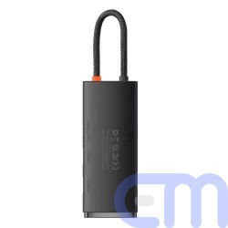 Baseus HUB Lite Series 5-in-1 Multifunctional (Type-C to 2x USB 3.0 / Type-C / HDMI 1.4 / SD/TF) Black (WKQX050001) 15