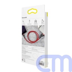 Baseus Lightning Cafule Cable 2.4A 1m Red + Red (CALKLF-B09) 1