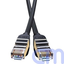 Baseus Network Cable High Speed (CAT7) of RJ45 (round cable) 10 Gbps, 1m Black (WKJS010101) 7