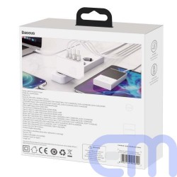 Baseus Travel Charger GaN2 Pro Quick wall charger C+C+U+U, PD 3.0, QC 4.0+, 100W EU White (CCGAN2P-L02) 2