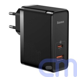 Baseus Travel Charger GaN5 Pro Quick wall charger C+U, PD3.0, QC4.0 +, AFC, 100W EU Black (CCGP090201) 4