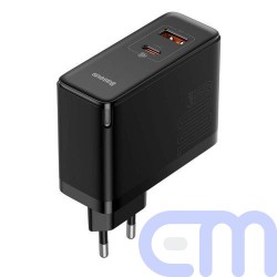 Baseus Travel Charger GaN5 Pro Quick wall charger C+U, PD3.0, QC4.0 +, AFC, 100W EU Black (CCGP090201) 19