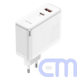 Baseus Travel Charger GaN5 Pro Quick wall charger C+U, PD3.0, QC4.0 +, AFC, 100W EU White (CCGP090202) 19