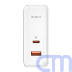 Baseus Travel Charger GaN5 Pro Quick wall charger C+U, PD3.0, QC4.0 +, AFC, 100W EU White (CCGP090202) 20