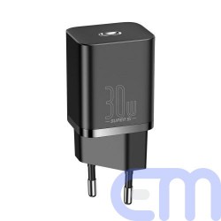 Baseus Travel Charger Super Si 1C Quick Charger PD 30W EU Black (CCSUP-J01) 5