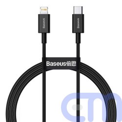 Baseus Type-C - Lightning Superior Series fast charging data cable PD 20W 1m Black (CATLYS-A01) 2