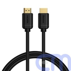 Baseus Video Cable High definition Series HDMI To HDMI 4K 60 Hz, 3D HDR, 18 Gbps, 1m Black (CAKGQ-A01) 3