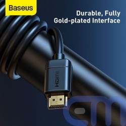 Baseus Video Cable High definition Series HDMI To HDMI 4K 60 Hz, 3D HDR, 18 Gbps, 1m Black (CAKGQ-A01) 14