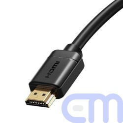 Baseus Video Cable High definition Series HDMI To HDMI 4K 60 Hz, 3D HDR, 18 Gbps, 2m Black (CAKGQ-B01) 3