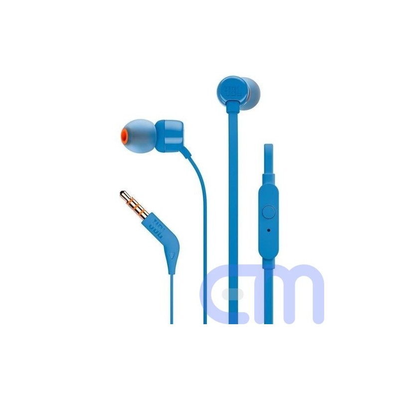 JBL Tune 160 In-Ear Headphones Blue EU