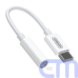 Joyroom Converter Type-C to 3.5mm Mini Jack Cable for Smartphones, White (SH-C1) 1