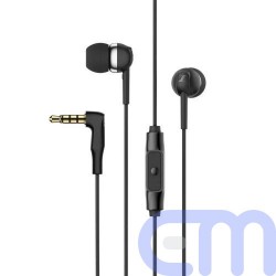 Sennheiser CX80S Wired In-Ear Heaphones with Microphone Black EU 2