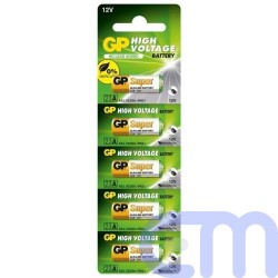 GP Battery (A23) Alkaline 12V / LR23 23AF-U5 (5 batteries / blister) 12V 2