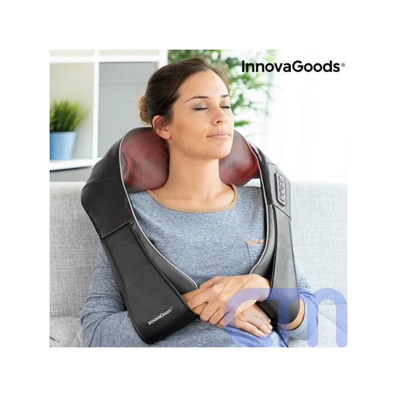 Vibro masažuoklis InnovaGoods Shiatsu Pro 24W