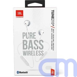 JBL Tune 215 Bluetooth In-Ear Wireless Headphones White EU 1