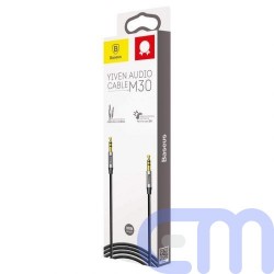 Baseus Audio Yiven M30 Cable 1M Silver/Black (CAM30-BS1) 1