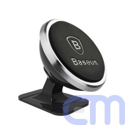 Baseus Car Mount Magnetic Car Dashboard Phone Holder 360 Degree, Silver (SUCX140012) 2