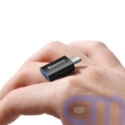 Baseus Converter Ingenuity Series Mini OTG Adaptor USB-A 3.1 Female to Type-C Male Black (ZJJQ000001) 8