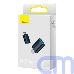 Baseus Converter Ingenuity Series Mini OTG Adaptor USB-A 3.1 Female to Type-C Male Blue (ZJJQ000003) 1