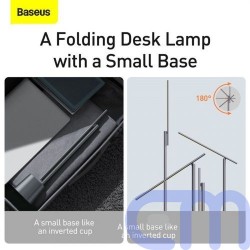 Baseus Home Smart Eye Series Charging Folding Reading Desk Lamp 2200 mAh (Smart Light) 5W Gray (DGZG-0G) 16