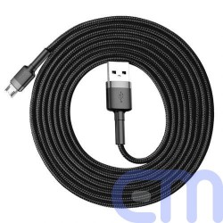 Baseus Micro USB Cafule Cable 1.5A 2m Gray + Black (CAMKLF-CG1) 6