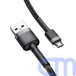 Baseus Micro USB Cafule Cable 1.5A 2m Gray + Black (CAMKLF-CG1) 7