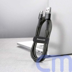 Baseus Micro USB Cafule Cable 1.5A 2m Gray + Black (CAMKLF-CG1) 8