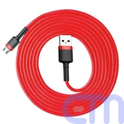 Baseus Micro USB Cafule Cable 1.5A 2m Red + Red (CAMKLF-C09) 7