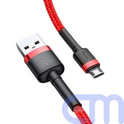 Baseus Micro USB Cafule Cable 1.5A 2m Red + Red (CAMKLF-C09) 8