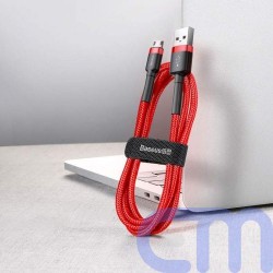 Baseus Micro USB Cafule Cable 2.4A 1m Red + Red (CAMKLF-B09) 6