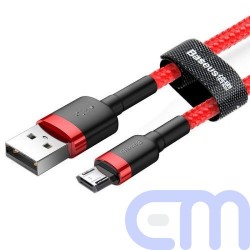 Baseus Micro USB Cafule Cable 2.4A 1m Red + Red (CAMKLF-B09) 8