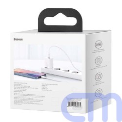 Baseus Travel Charger set Super Si 1C QC (With Simple Wisdom Cable Type-C to Lightning 1m) 20W EU White (TZCCSUP-B02) 2