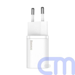 Baseus Travel Charger set Super Si 1C QC (With Simple Wisdom Cable Type-C to Lightning 1m) 20W EU White (TZCCSUP-B02) 14