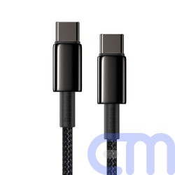 Baseus Type-C - Type-C cable Tungsten Gold Fast charging and data 100W (20V/5A) 1m Black (CATWJ-01) 10