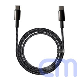 Baseus Type-C - Type-C cable Tungsten Gold Fast charging and data 100W (20V/5A) 2m Black (CATWJ-A01) 2