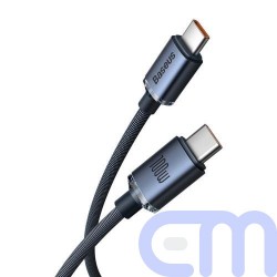 Baseus Type-C - Type-C Crystal Shine series fast charging data cable 100W 1.2m Black (CAJY000601) 5