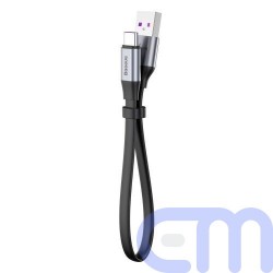 Baseus Type-C Simple HW Quick Charge Charging Data Cable 40W 5A 23cm Gray (CATMBJ-BG1) 3