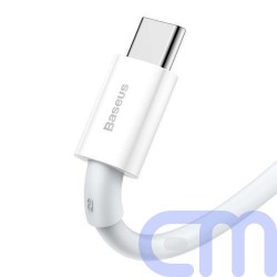 Baseus Type-C Superior series fast charging data cable 66W (11V/6A) 2m White (CATYS-A02) 10