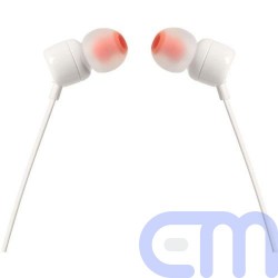 JBL Tune 110 In-Ear Headphones White EU 2