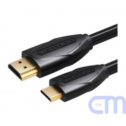 HDMI laidas Vention VAA-D02-B150, Mini HDMI, 1.5 m 2