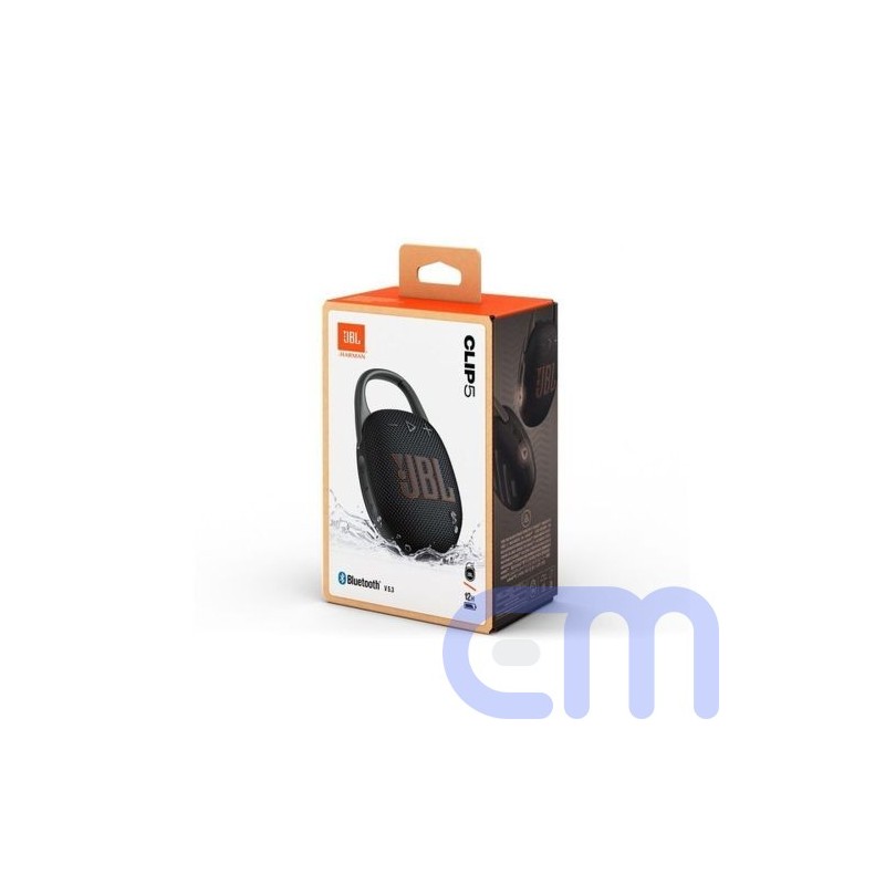 JBL CLIP 5 Bluetooth Wireless Speaker Black EU