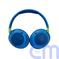 JBL JR460NC Bluetooth Wireless On-Ear Headphones for Kids with Noise Cancellation, Blue EU 3