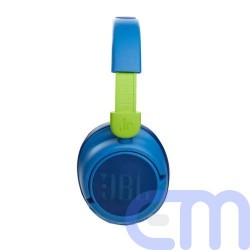 JBL JR460NC Bluetooth Wireless On-Ear Headphones for Kids with Noise Cancellation, Blue EU 6