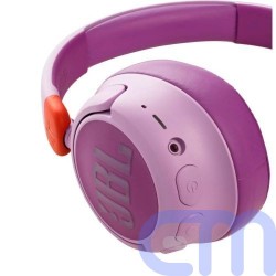 JBL JR460NC Bluetooth Wireless On-Ear Headphones for Kids with Noise Cancellation, Pink EU 5