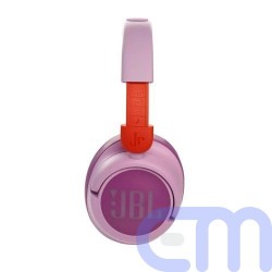 JBL JR460NC Bluetooth Wireless On-Ear Headphones for Kids with Noise Cancellation, Pink EU 6