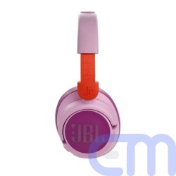 JBL JR460NC Bluetooth Wireless On-Ear Headphones for Kids with Noise Cancellation, Pink EU 8