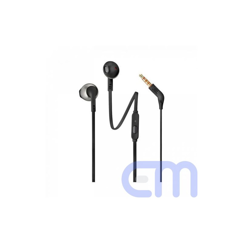 JBL Tune 205 In-Ear Headphones Black EU