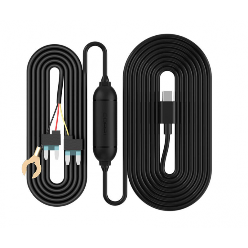 DDPAI Maitinimo adapteris Hardwire Kit USB-C